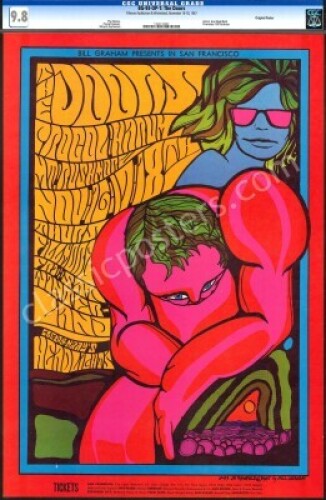 Mint Certified BG-93 The Doors Poster