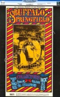 Signed BG-98 Buffalo Springfield Poster