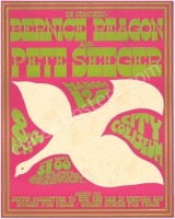 Rare 1967 Pete Seeger Austin Poster