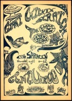 Rare Early Texas Saracen Club Poster