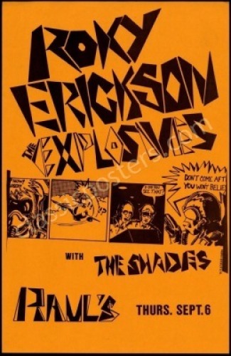 A Second Rocky Erickson Raul’s Club Poster