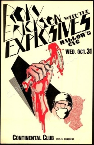 1979 Roky Erickson Halloween Poster