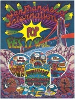 Colorful San Francisco Pop Festival Poster