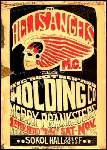 Freewheelin’ Frank-Signed Hells Angels Poster