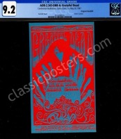 Elusive Certified AOR 2.343 Grateful Dead Handbill