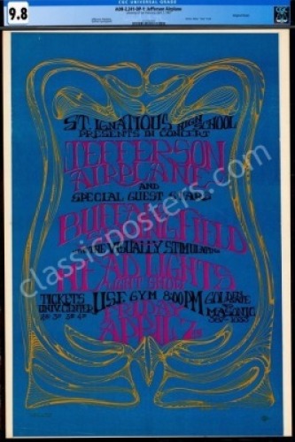 Certified AOR 2.241 Buffalo Springfield Poster