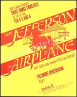 Beautiful Original BG-1 Jefferson Airplane Poster