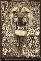 Popular Original BG-134 Grateful Dead Poster