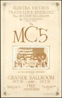Rare Original MC5 Grande Ballroom Recording Poster