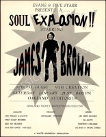 1978 James Brown Soul Explosion Poster