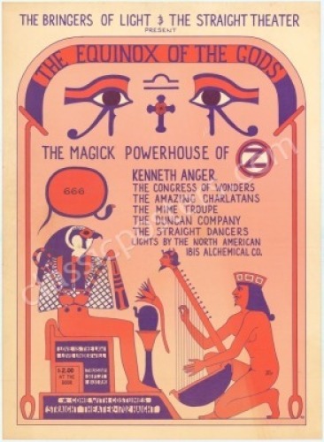 Rare AOR 2.226 Equinox of the Gods Poster