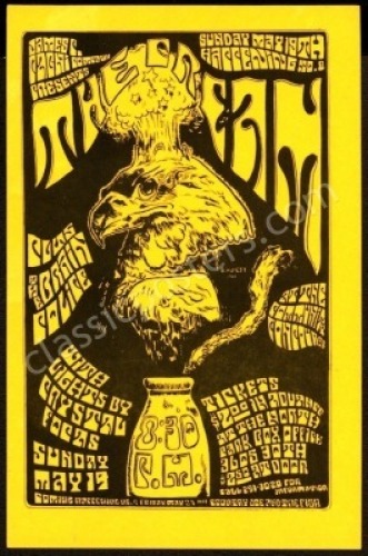 Very Rare Cream San Diego Handbill