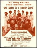 Gate Theatre Sausalito S.F. Mime Troupe Handbill