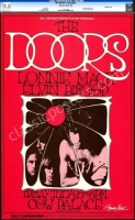 Rare Original Signed BG-186 The Doors Poster