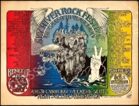 Scarce Sky River Rock Festival Poster