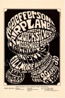 Fantastic BG-4 Jefferson Airplane Handbill