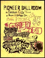 AOR 2.184 Pioneer Ballroom Grateful Dead Handbill