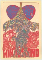 Beautiful Signed AOR 2.194 Love Conspiracy Commune Poster