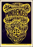 Scarce Original BG-16 Mindbenders Poster