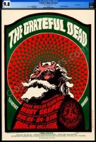 Marvelous Certified Signed FD-40 Grateful Dead Poster