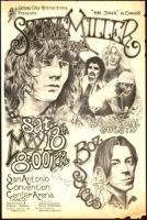 Steve Miller and Boz Scaggs San Antonio Handbill