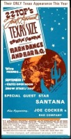 ZZ Top Barn Dance and Bar B.Q. Handbill