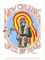 1977 New Orleans Jazz Root Poster