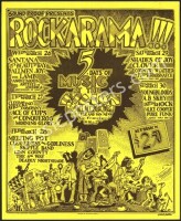 Avalon Ballroom Santana Rockarama Poster