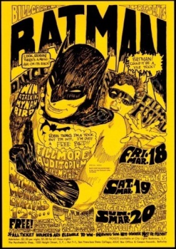 Third Print BG-2 Batman Poster