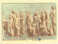 AOR 3.8 Sky River Rock Festival Poster