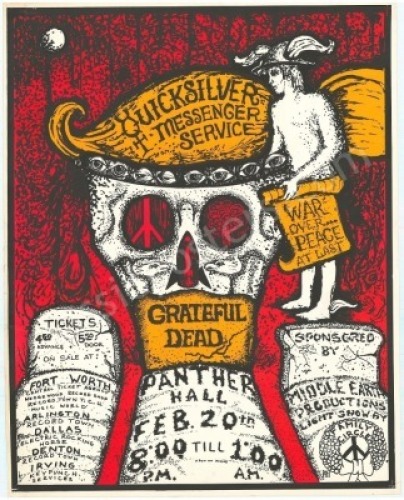 Killer AOR 4.161 Grateful Dead Panther Hall Poster