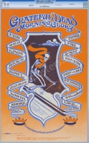 Stunning AOR 3.29 Grateful Dead Trip or Ski Poster