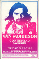 1972 Van Morrison Berkeley Handbill