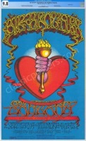 Always Popular Certified BG-136 Heart and Torch Poster