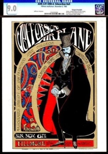 Popular AOR 2.81 Edwardian Ball Handbill