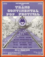 Scarce AOR 4.132 Trans Continental Pop Festival Poster