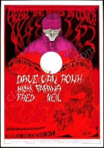 Dazzling AOR 2.262 Dave Van Ronk Poster