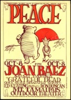 Attractive Original AOR 2.325 Peace Poster