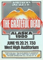 Rare AOR 4.140 Grateful Dead Alaska Poster