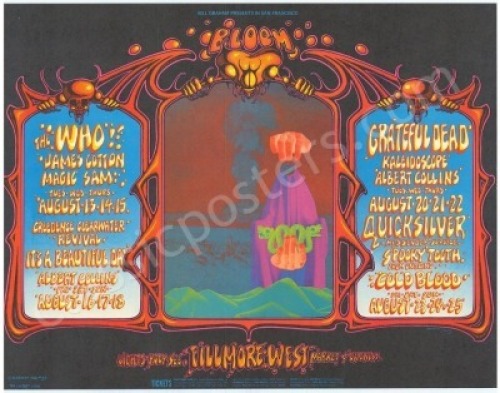 Very Choice BG-133 The Fillmore Poster