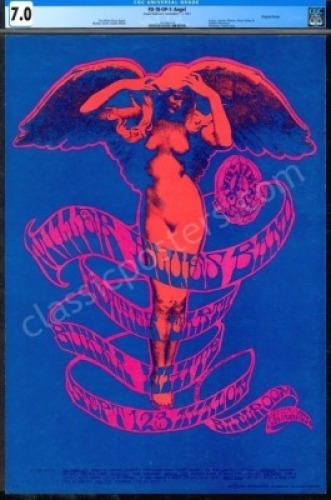 Gorgeous Original FD-78 Steve Miller Poster