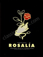 Gorgeous Signed Rosalia Poster