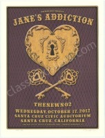 Signed Janes Addiction Poster