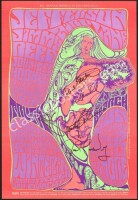 Band-Signed BG-54 Jefferson Airplane Poster