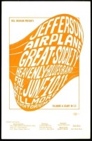 Popular BG-10 Jefferson Airplane Handbill