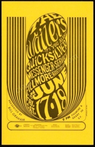 Marvelous BG-11 Wailers Handbill