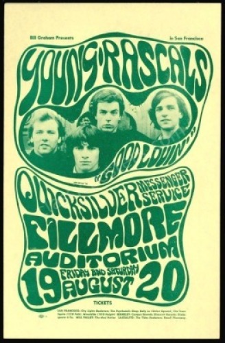 Flawless BG-24 Young Rascals Handbill