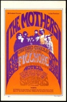 Scarce BG-27 The Mothers Handbill