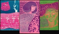 A Threesome of Early Bill Graham Handbills