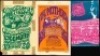 Three Final Bill Graham Handbills